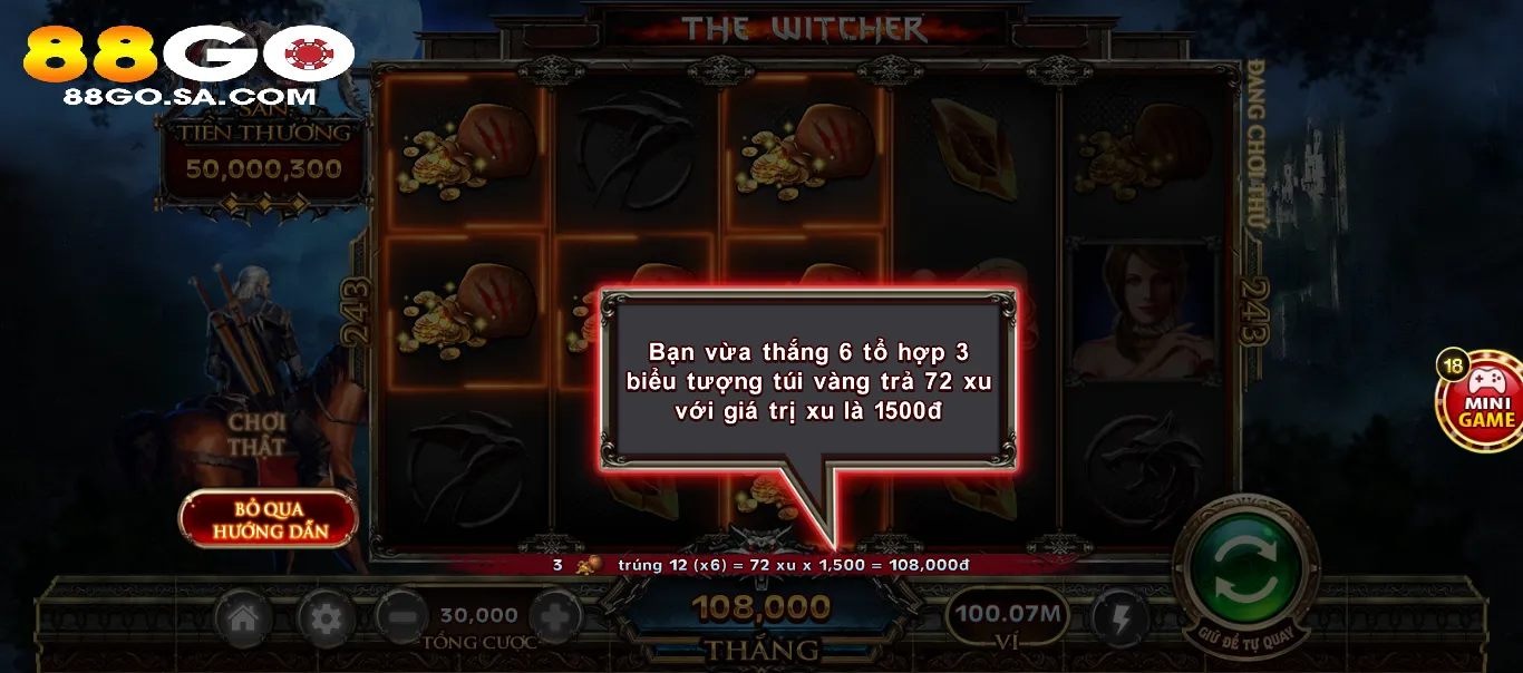 Hướng dẫn đổi thưởng ở trong The Witcher 88GO: Bí quyết chiến thắng lớn