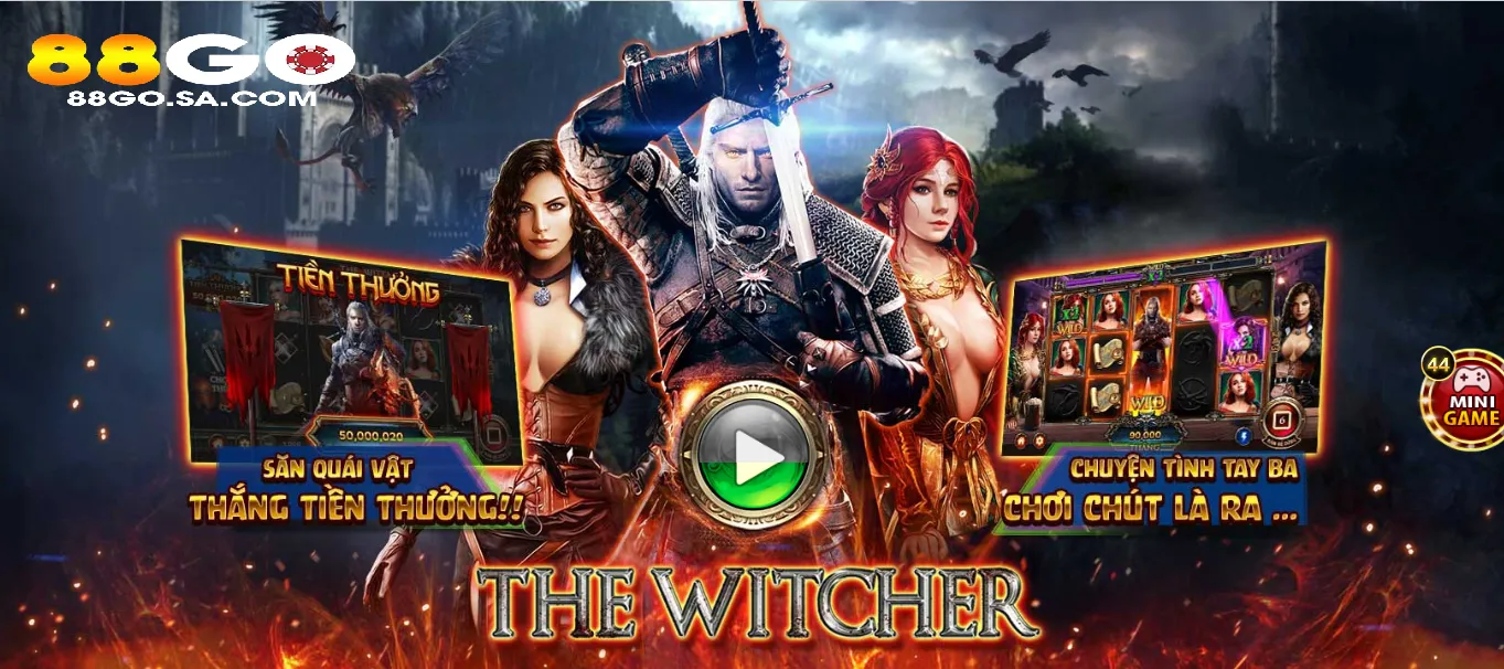 Cách chơi Nổ Hũ The Witcher 88GO: Hướng dẫn chi tiết